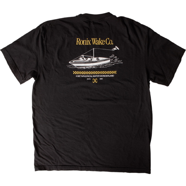 2026 Ronix Old Skool T-Shirt R26-CL-OL.1 - Black